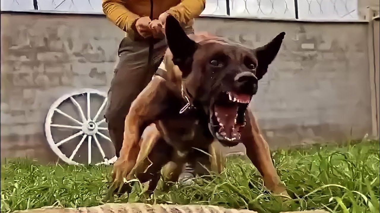 Единственная собака, которую боятся питбули .MALINOIS K9 (Бельгийский волк) BELGİAN SHEPPERD