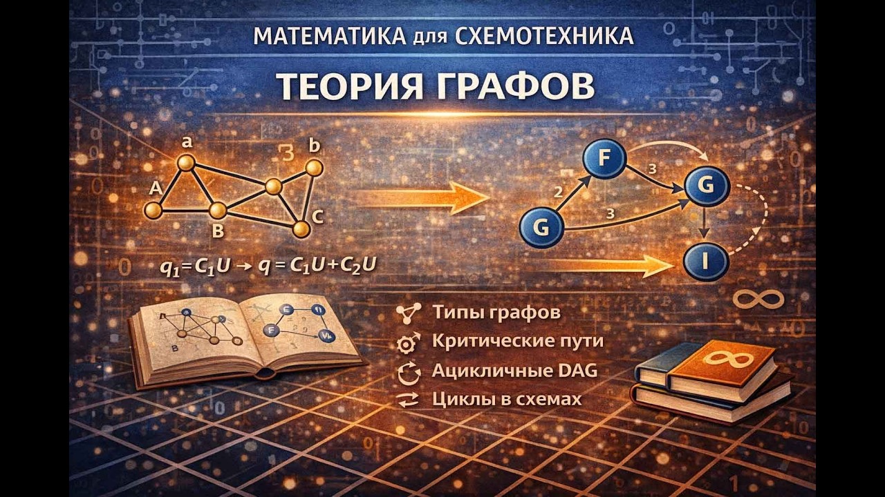 #01_7 Основы теории графов  | Дискретная математика |Математика для схемотехника