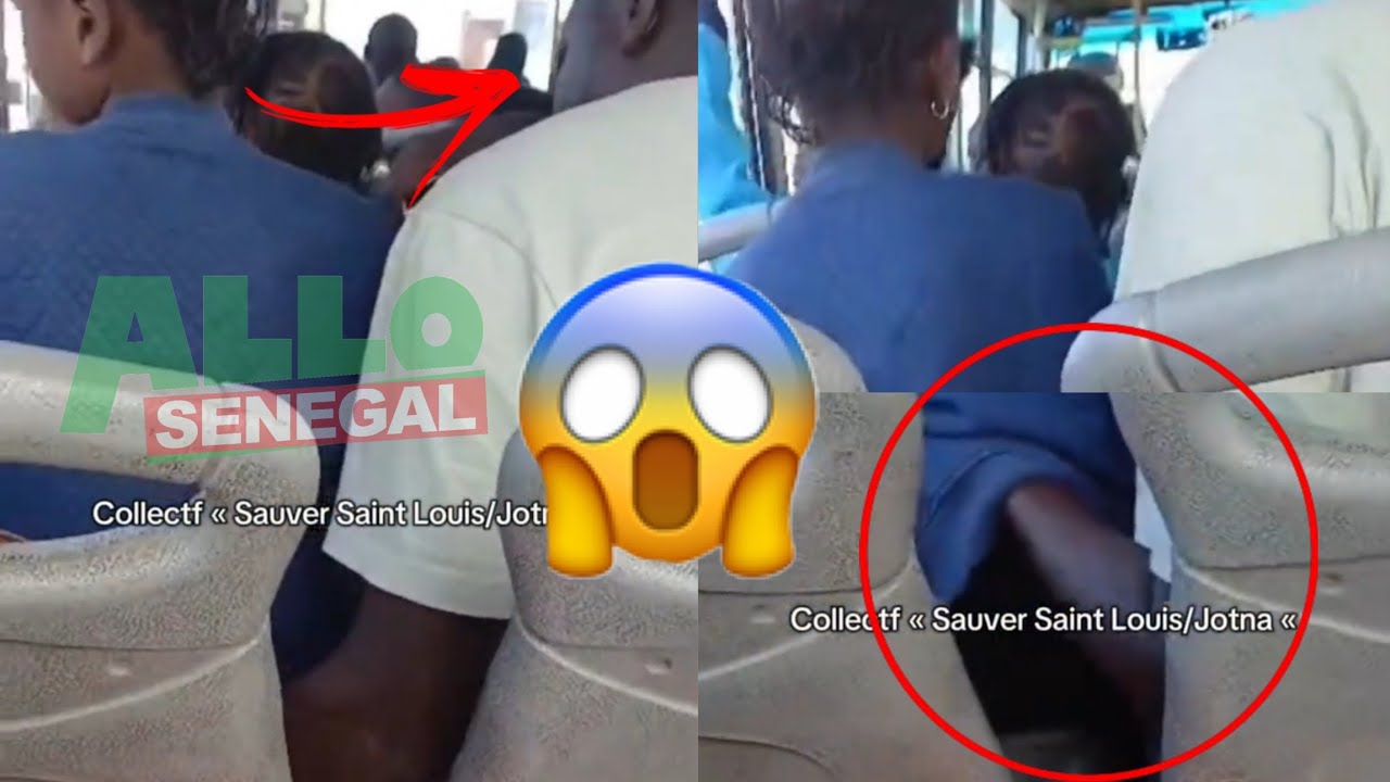 kawtef à Saint luis 🔴 Chauffeur bus Tata Bouy Lambatou Xallé bi si bus😱...video complet