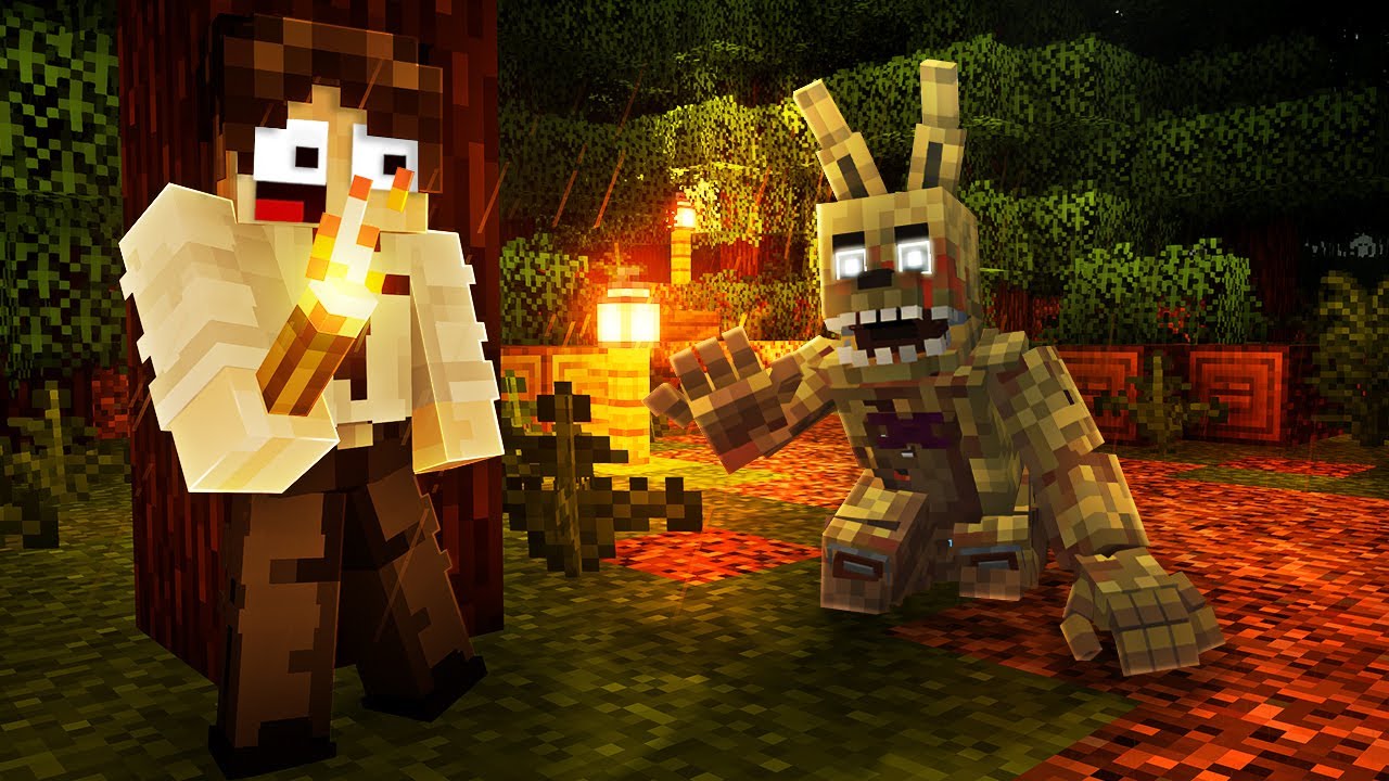 Esse Mod do Minecraft Trás o SPRINGTRAP de Volta a VIDA...