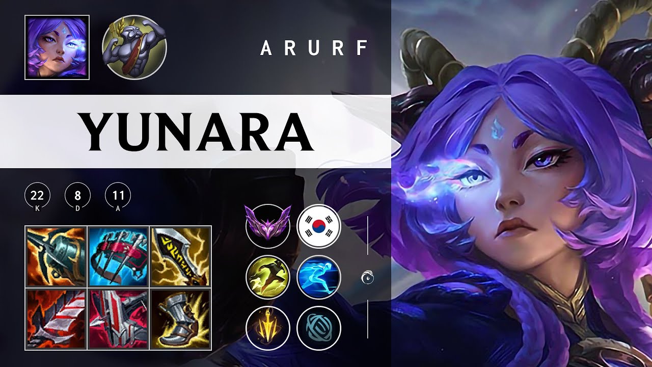 Yunara ARURF - KR Master Patch 26.02
