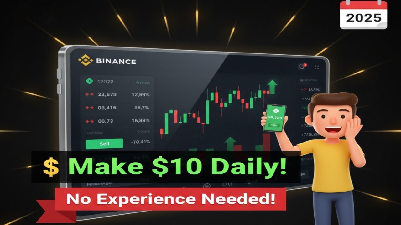 How to Make $10 Daily on Binance in 2025 | Step-by-Step Spot Trading Tutorial for Beginners