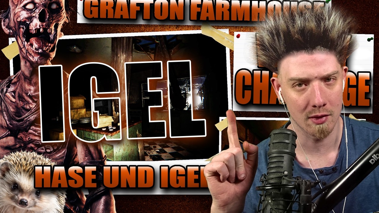 Weekly Challenge - HASE UND IGEL: IGEL - Grafton Farmhaus | Phasmophobia | Solo | LvlXX-566 |PsychoD