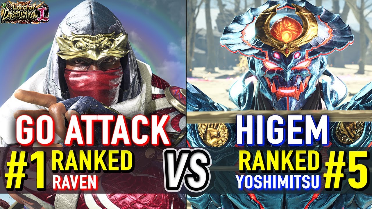 T8 🔥 GO ATTACK (#1 Ranked Raven) vs HIGEM (#5 Ranked Yoshimitsu) 🔥 Tekken 8 High Level Gameplay