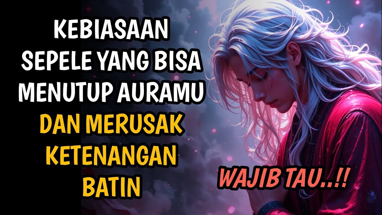 7 Kebiasaan Sepele yang Ternyata bisa Menutup Aura Dan Merusak Ketenangan Batin✨🚀