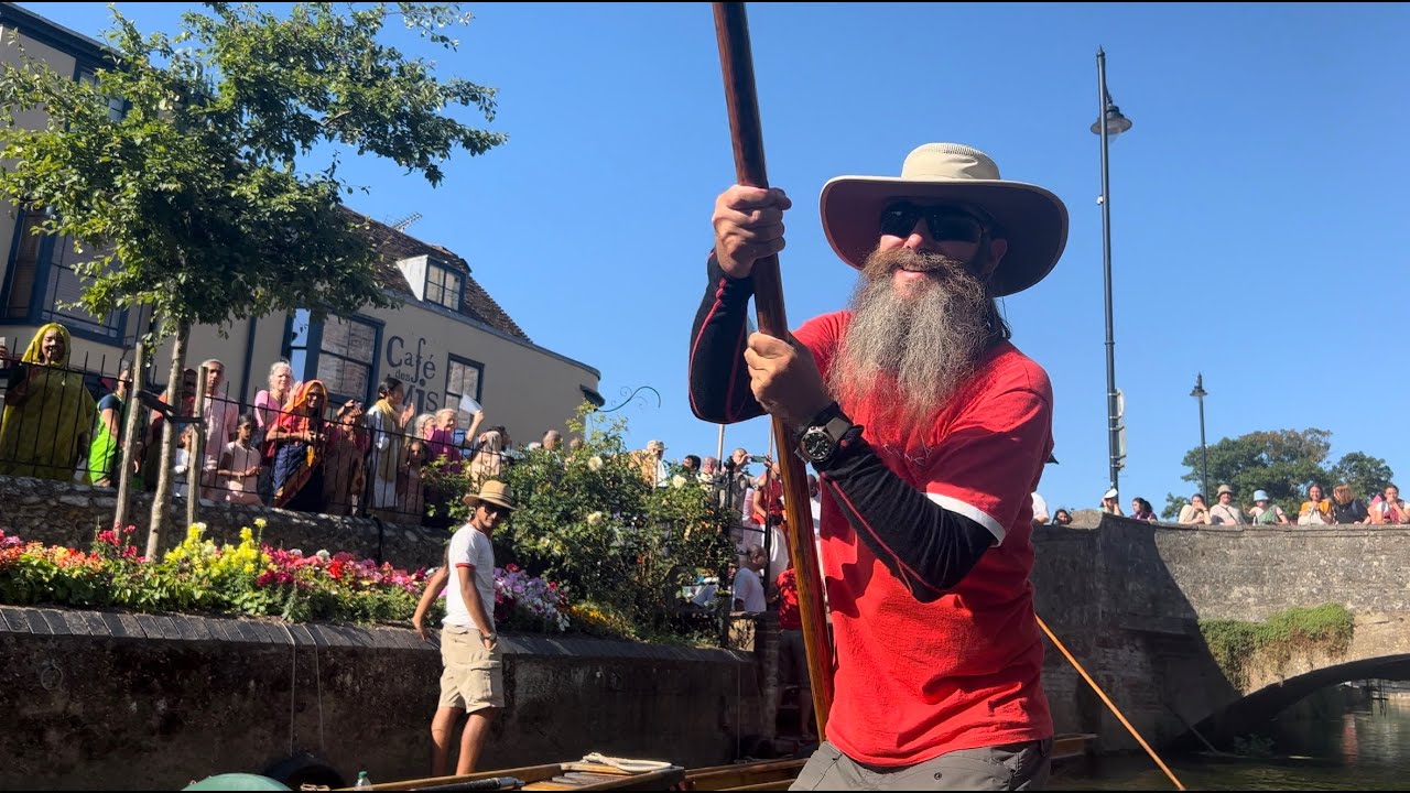 Canterbury Punting | Boat Ride and Harinama With Sripada Bhakti Vikasa Swami | United Kingdom