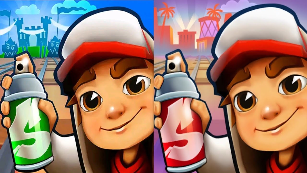 Subway surfers : Fantasy Fest 2023 🆚 Hollywood 2026 Map Comparison 