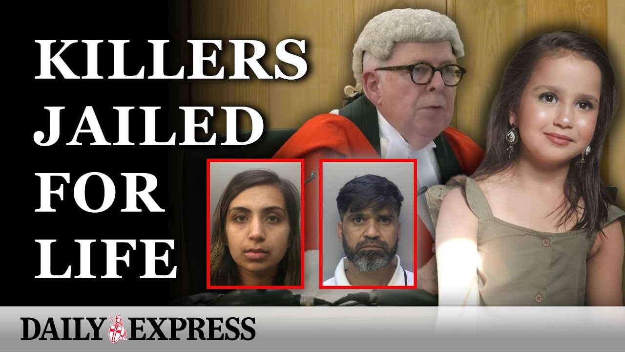 Sara Sharif’s father and stepmother jailed for life for ‘torture’ and murder