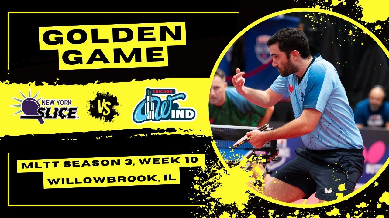 MATCH HIGHLIGHTS: GOLDEN GAME | New York Slice vs Chicago Wind | MLTT Week 10 (Willowbrook, IL)