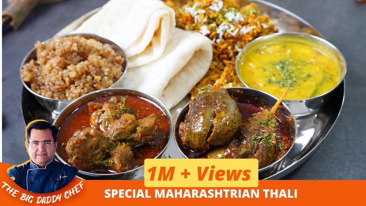Special village style Maharashtrian Thali | महाराष्ट्रीयन थाली रेसिपी | Chef Ajay Chopra