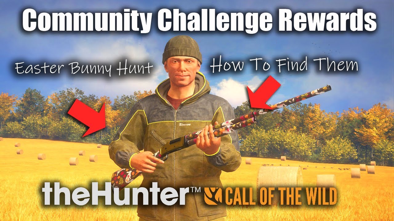 Easter Bunny Hunt Community Challenge Rewards - theHunter Call Of The Wild