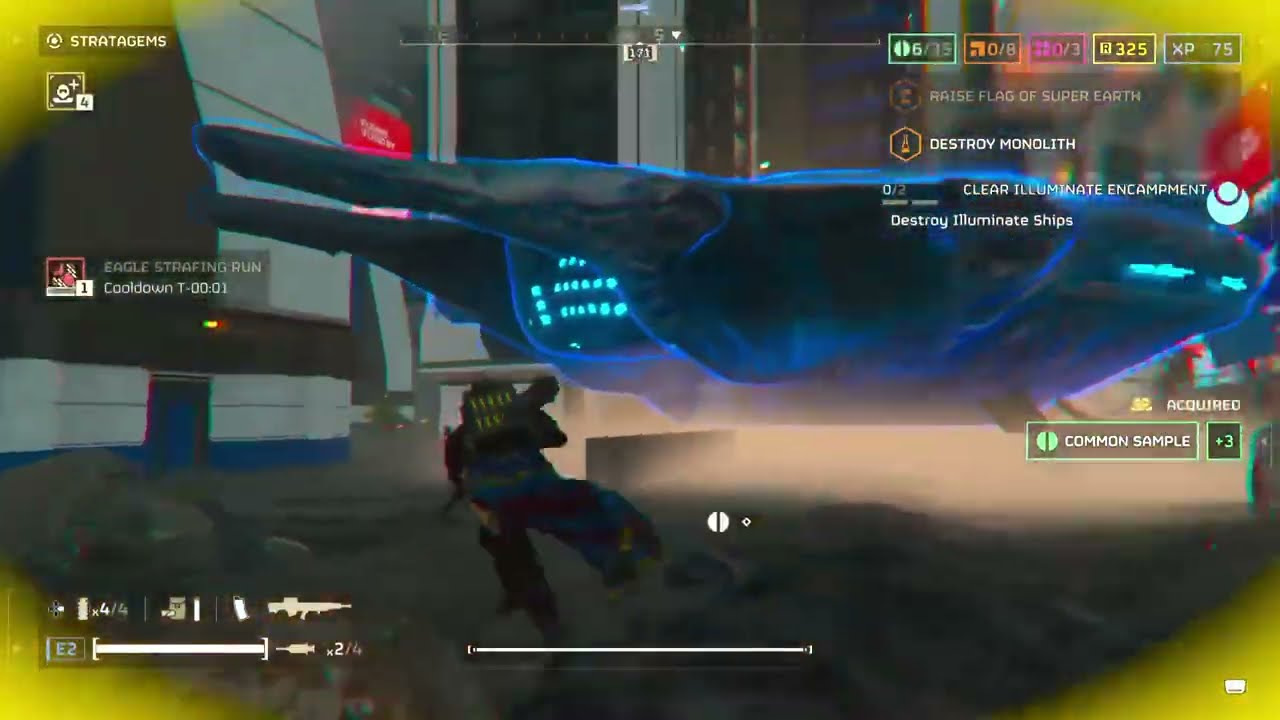 HELLDIVERS 2 Defending Super Earth from Illuminate Invasion Difficulty 7