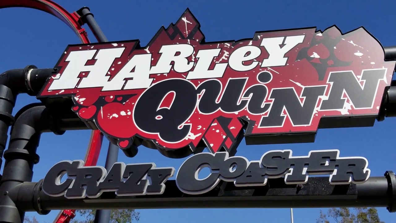 Harley Quinn Crazy Coaster / Big Belly Burger Construction update.