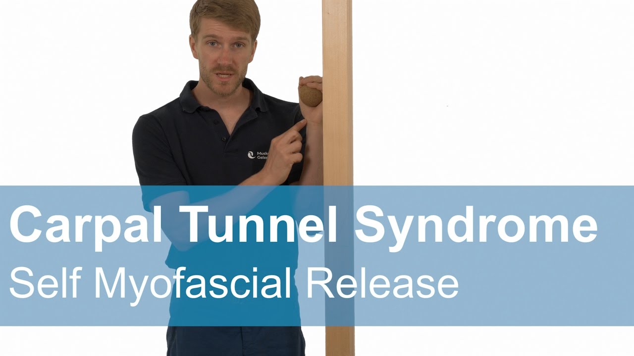 (Pseudo) Carpal tunnel syndrome treatment / self-myofascial release