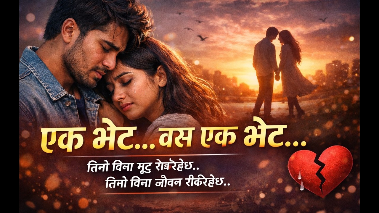 Ek Bhet Bas Ek Bhet | AI Generated | New Nepali Sad Song 2026 | Heart Touching Love Song