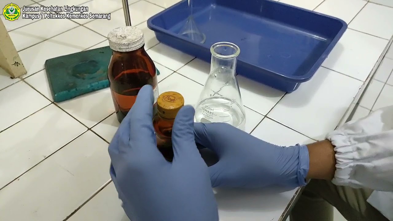 Praktikum Pemeriksaan Alkalinitas Pada Air Bersih