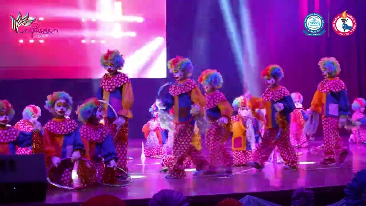 Crazy Clowns Annual Function Performance - Euphoria 2024  | New India Sr. Sec. School