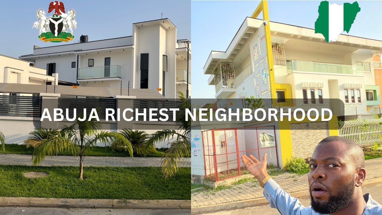 Abuja Nigeria Richest And Expensive Neighborhood is Mind Blowing  #bts #luxury #nigeria