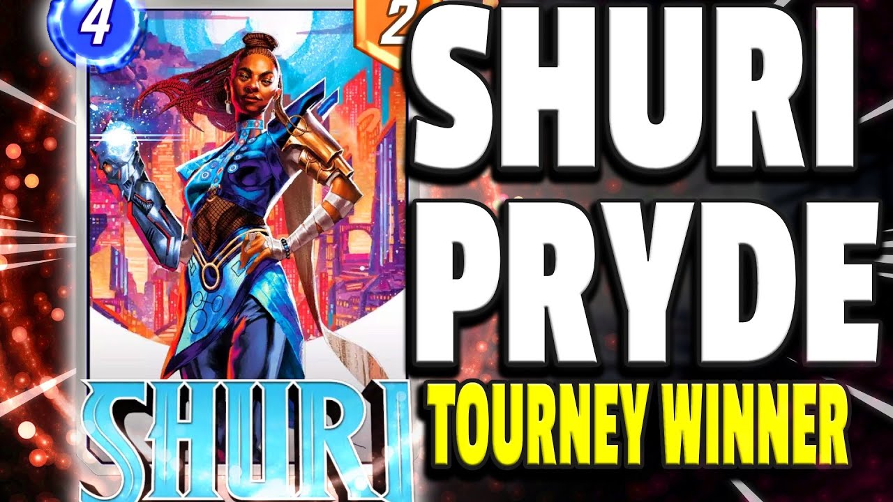 Tournament Winning SHURI PRYDE Deck | Gold Conquest | Marvel Snap