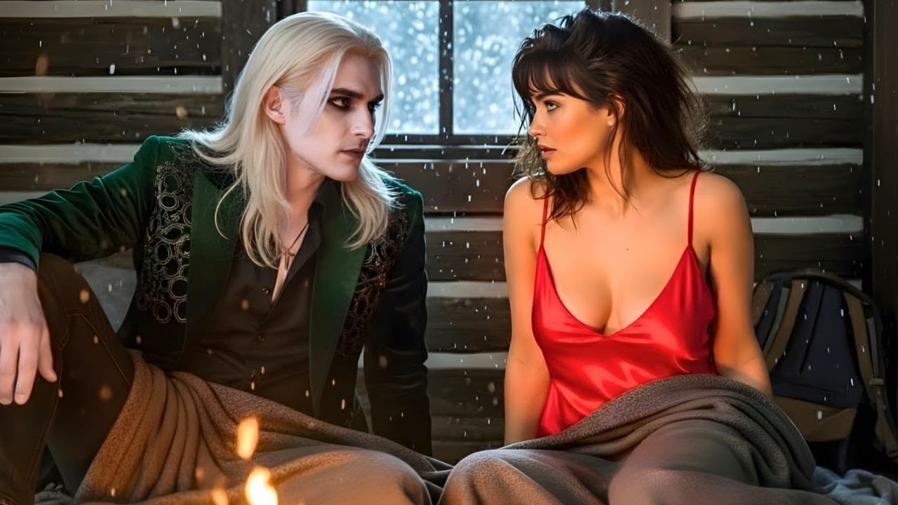 Vampire and A Woman Were Trapped in a Cabin—Then She Whispered, “Can I Slip Under Your Blanket?”