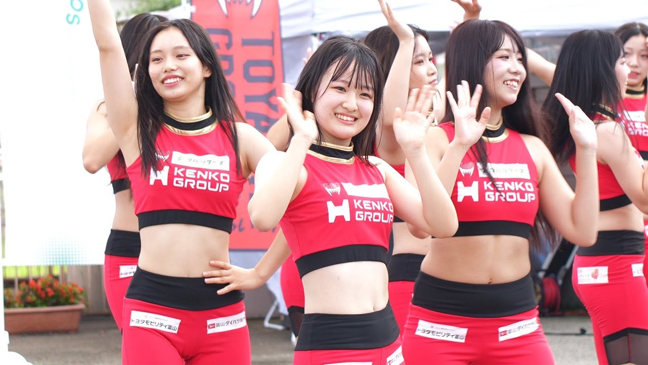【チアダンス】富山グラウジーズG.O.W Elite メンバー紹介 REDフェスタ 2025.9