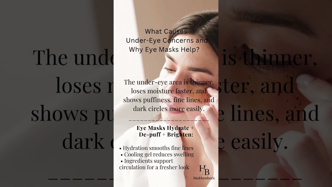 Understanding Under-Eye Concerns: Why Eye Masks Work
