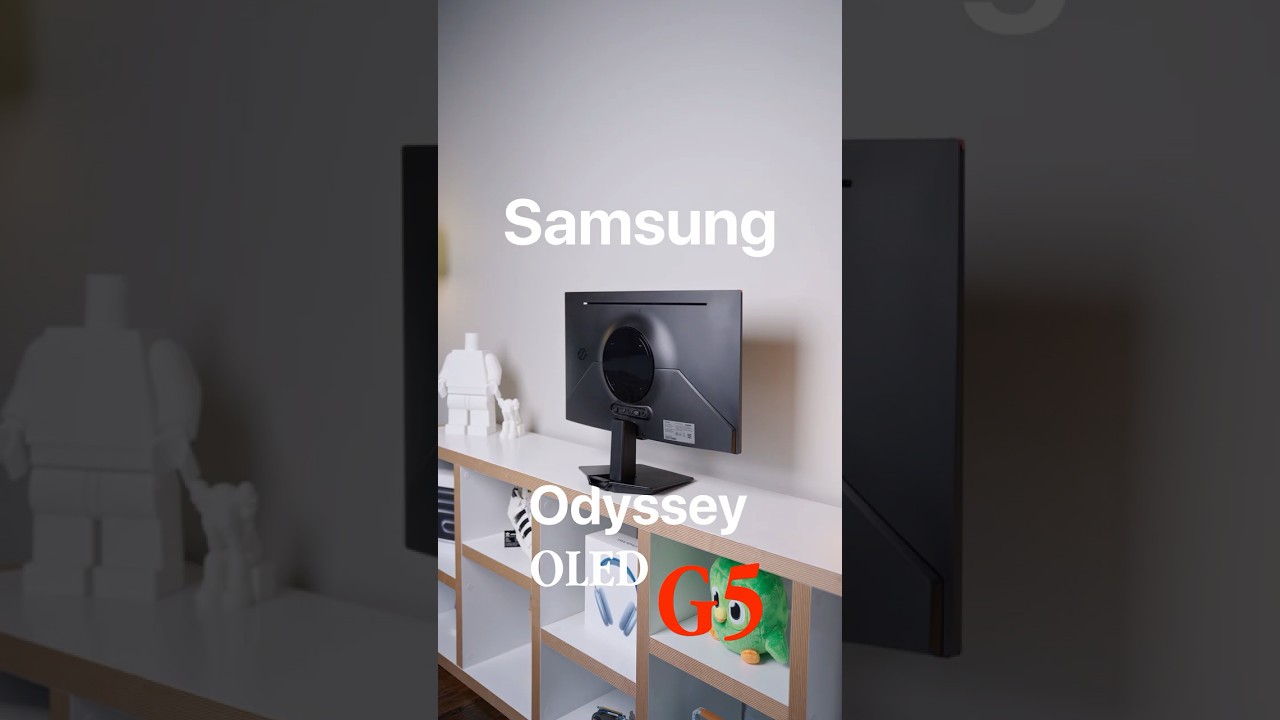 Samsung Odyssey OLED G5 Unboxing ASMR