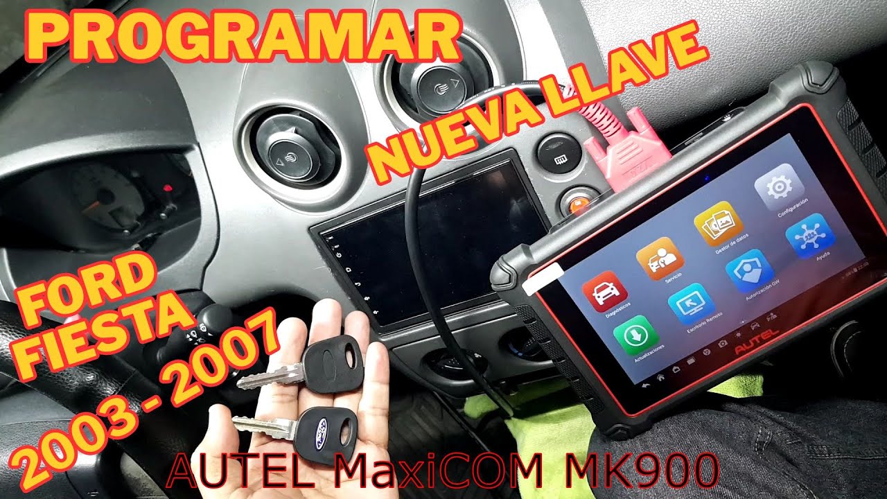 Nueva Llave Ford Fiesta / MaxiCOM MK900