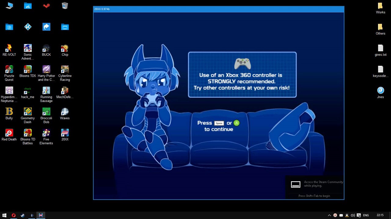 20XX - ERROR'D - Shader file not Found FIX