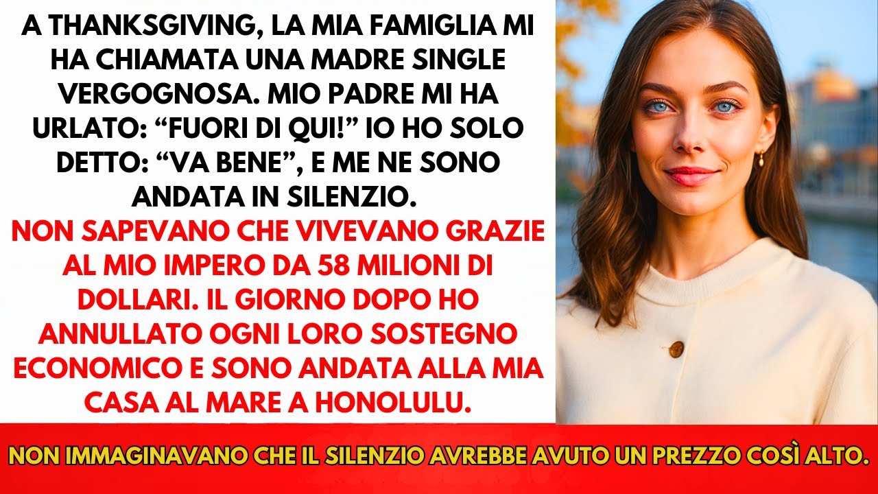 Papà Mi Ha Cacciata A Natale! Non Sapevano Dei Miei 54 Mln € — Ho Bloccato I Loro Conti…