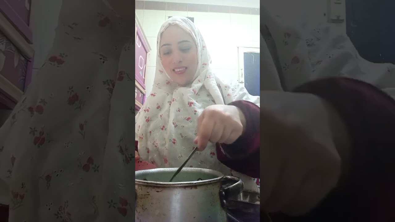 يا جمالو يا جمالو احله تشه ملوخية ومحشي 😋😋