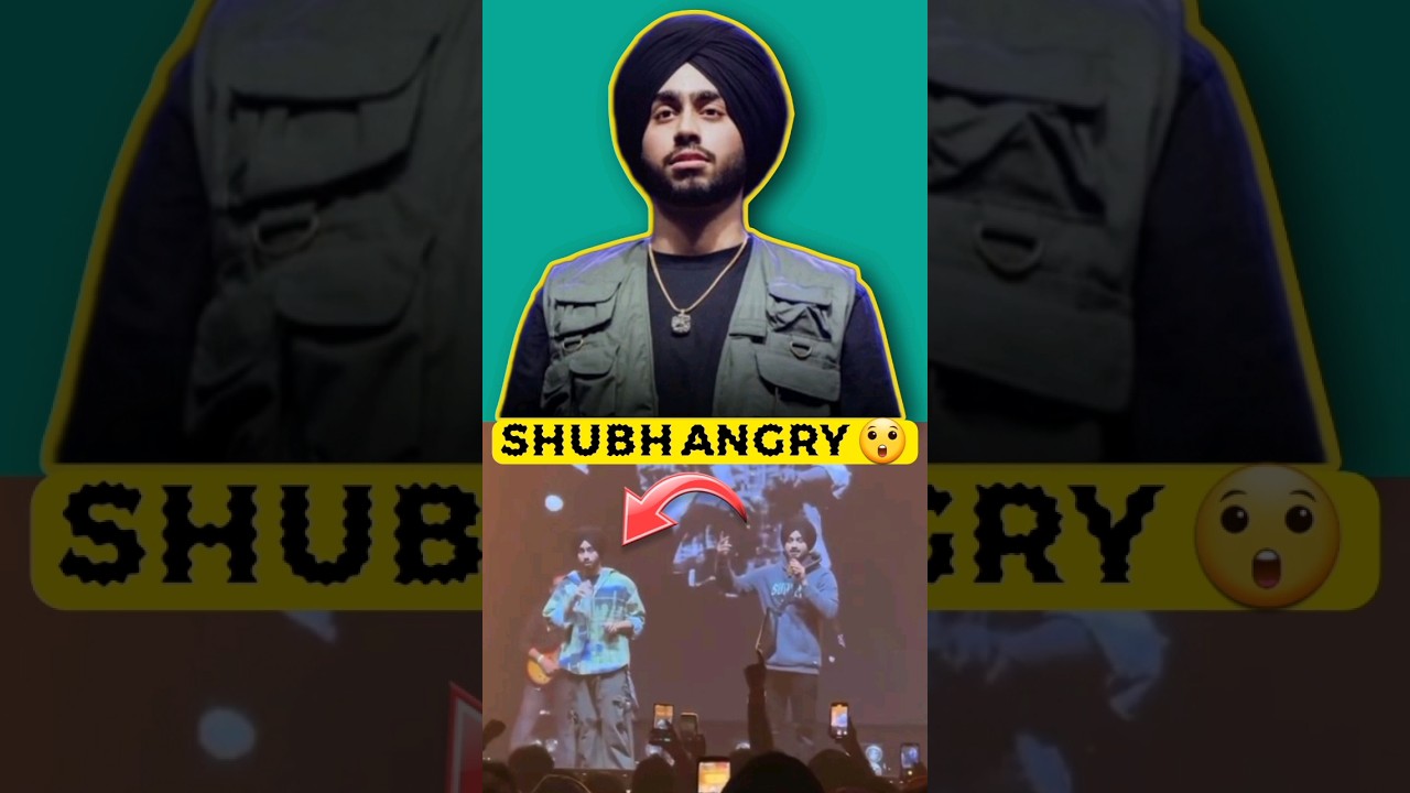 Shubh Angry Mood 😲 || Auckland Show #shubh