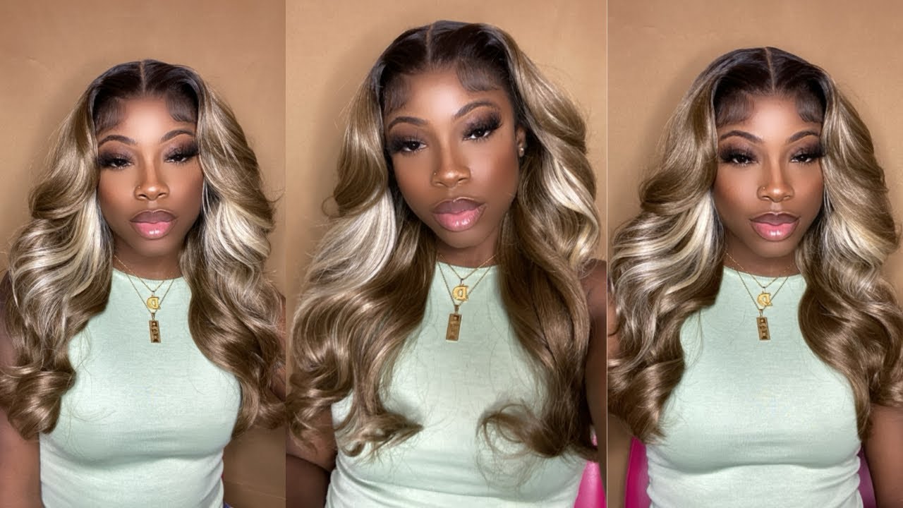 Парик Sensational What Lace HD 13x6 | Зелена | Flamboyage Sand