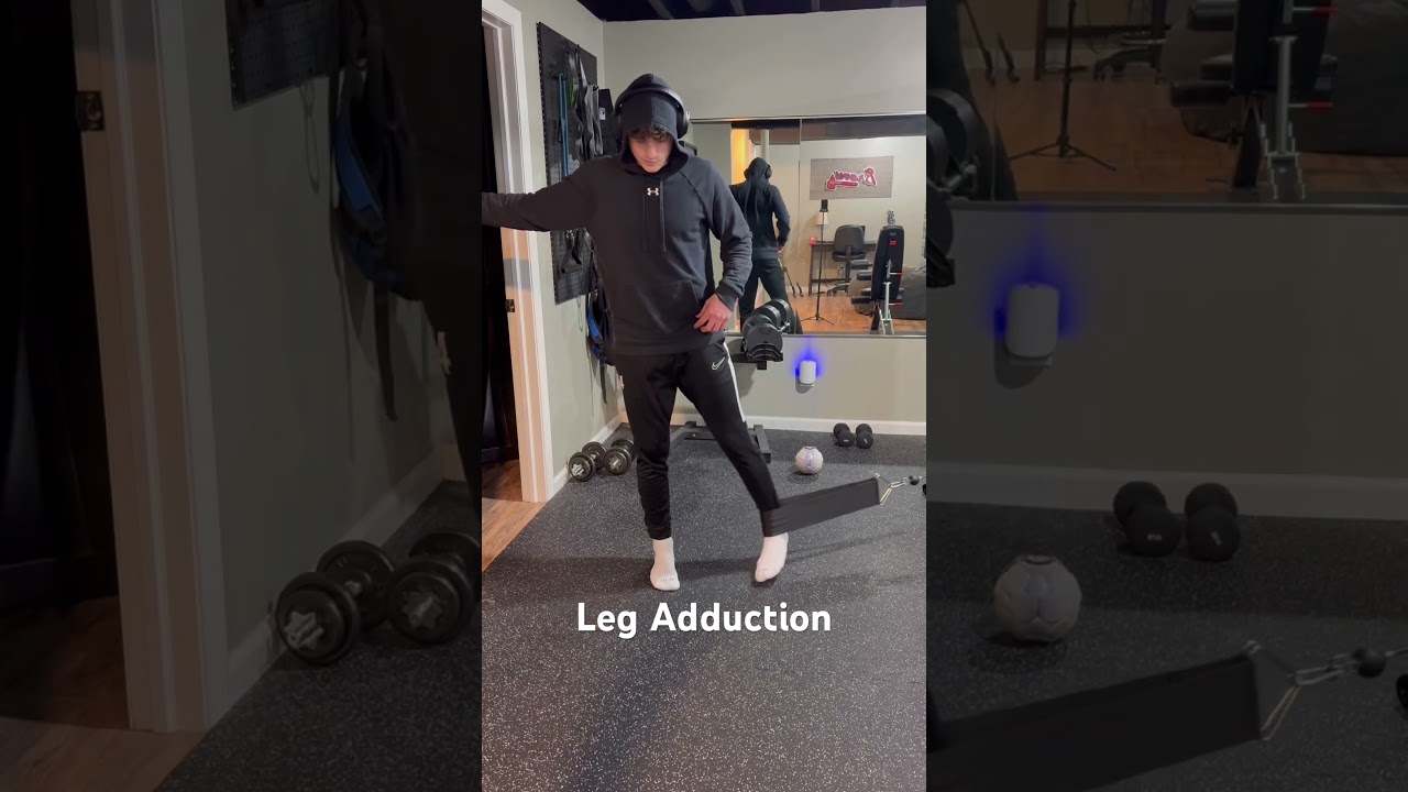 Leg adductions 