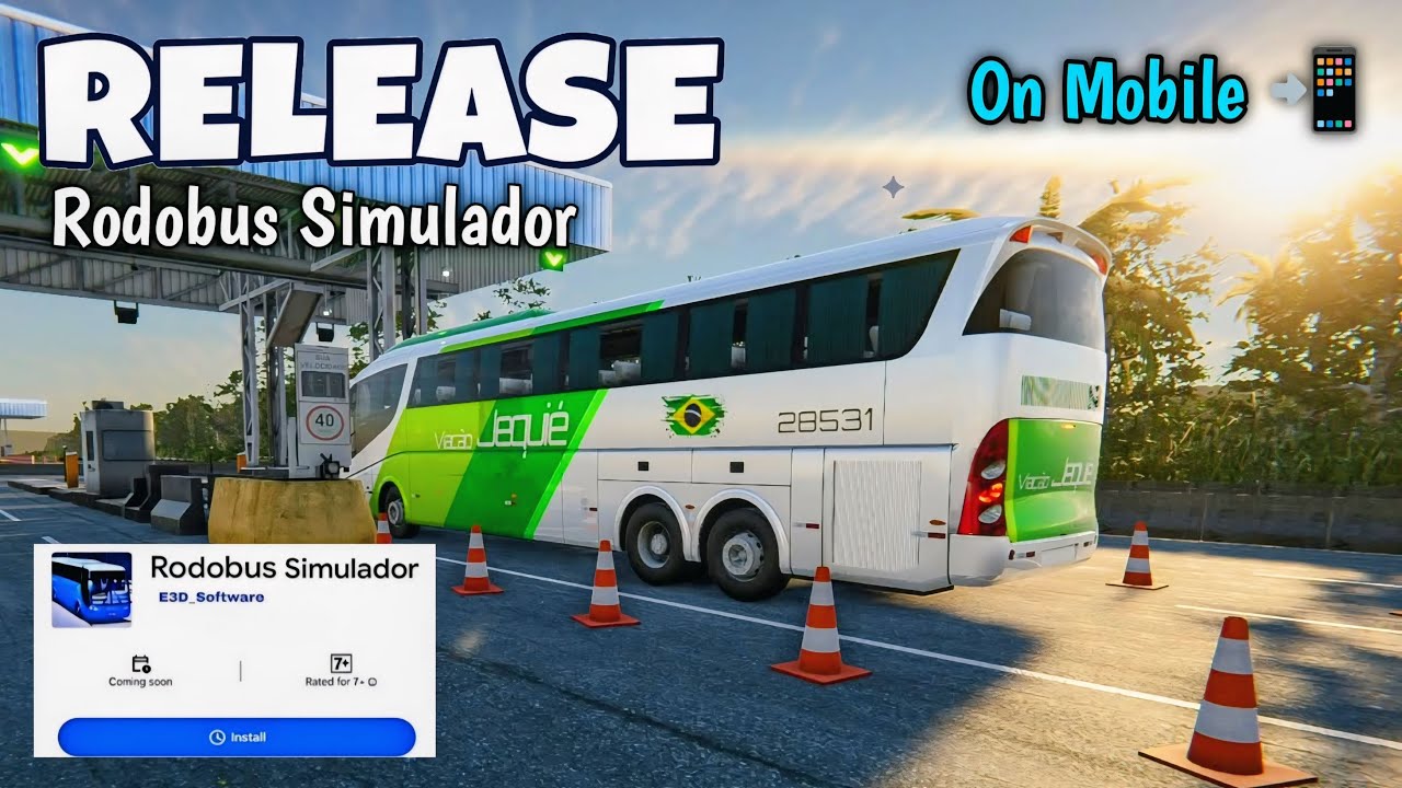 Mobilna wersja Rodobus Simulator już dostępna🤯 Przygotujcie się! Wkr&oacute;tce w Playstore!