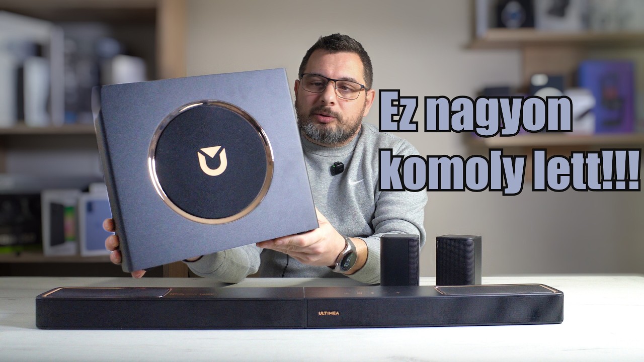 Tiszta Dolby Atmos ÉLMÉNY - Ultimea Skywave F40 5.1.2 Soundbar!!!