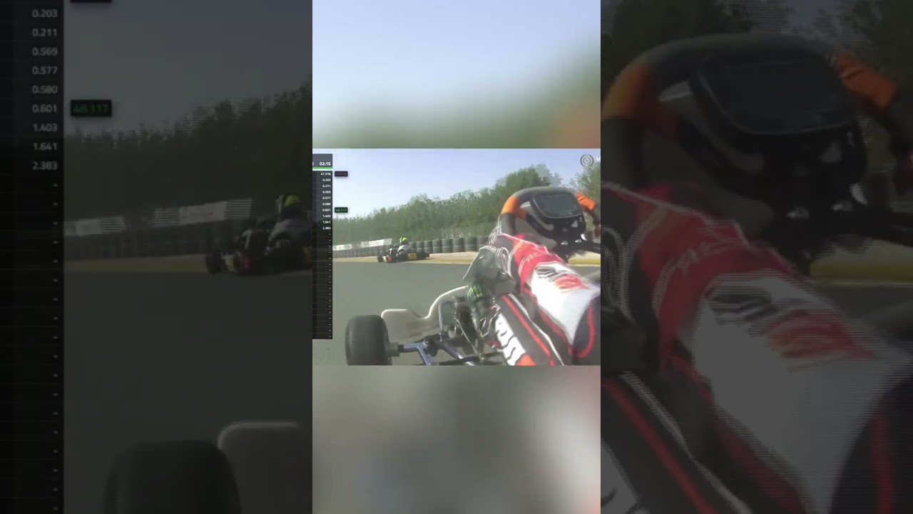 Karting Champ's INSANE Fastest Lap! Watch This Race! #shorts