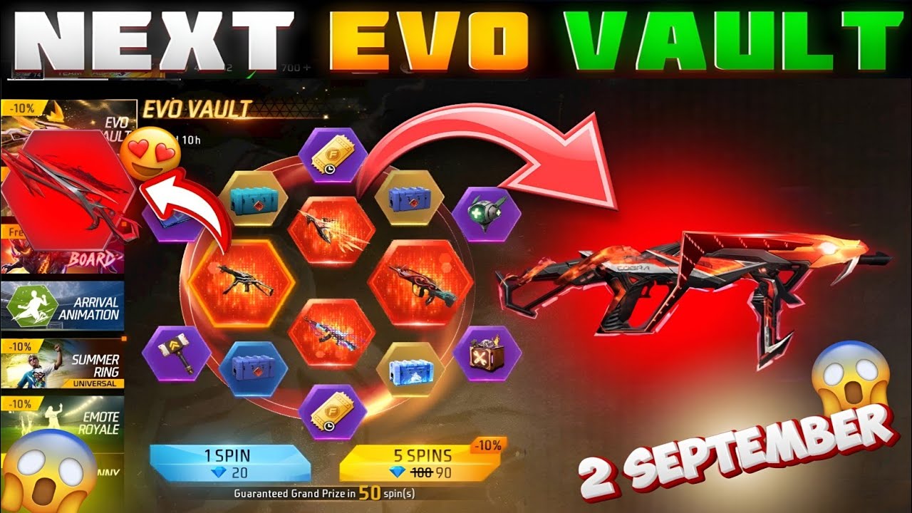 Next Evo Vault Event 😱 Cobra MP40 Return Confirm? | Free Fire 2026