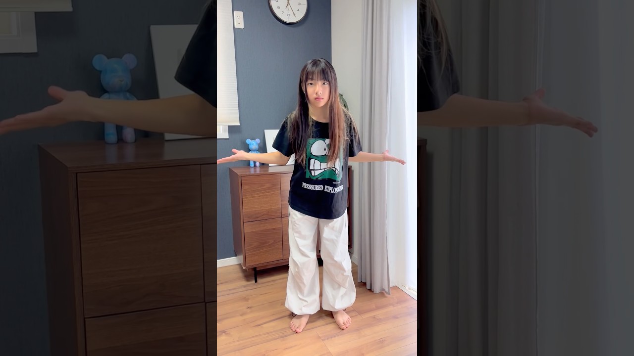TikTokで超バズってるダンス踊ってみた♪顔ヤバい🤣🤣🤣#shorts