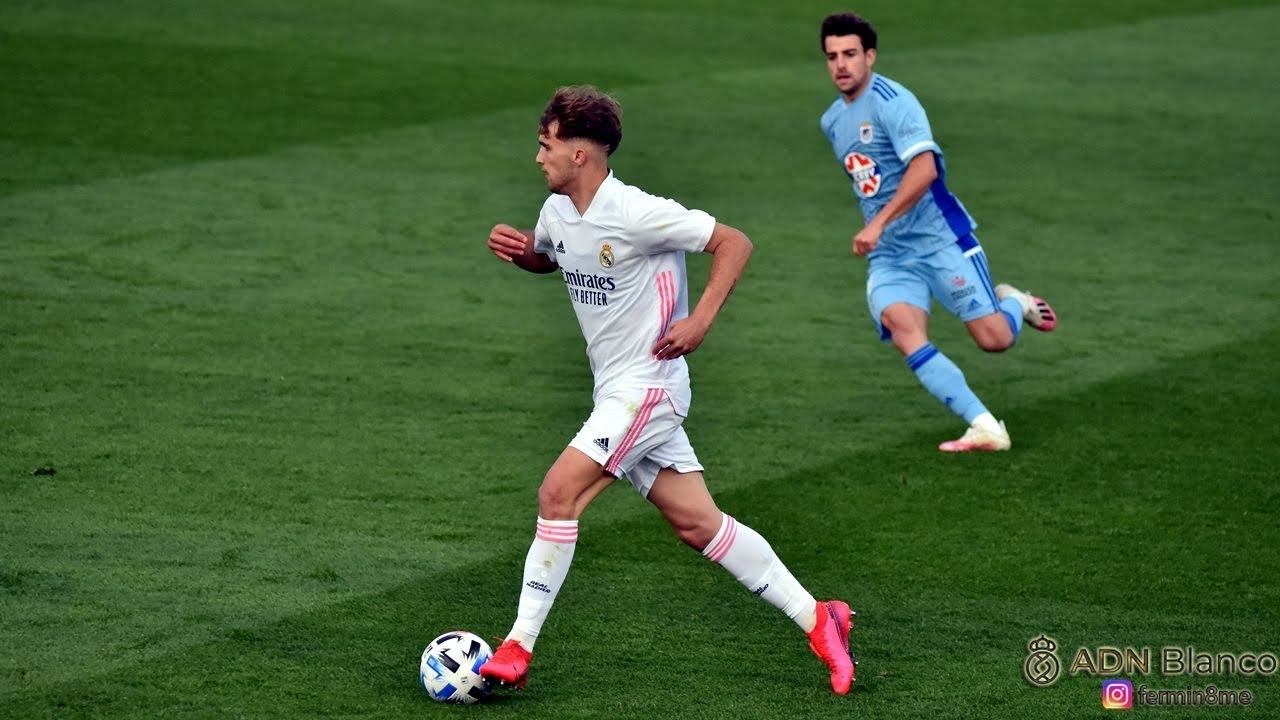 Pablo Ram&oacute;n - Real Madrid Castilla vs Badajoz (02/04/2021)