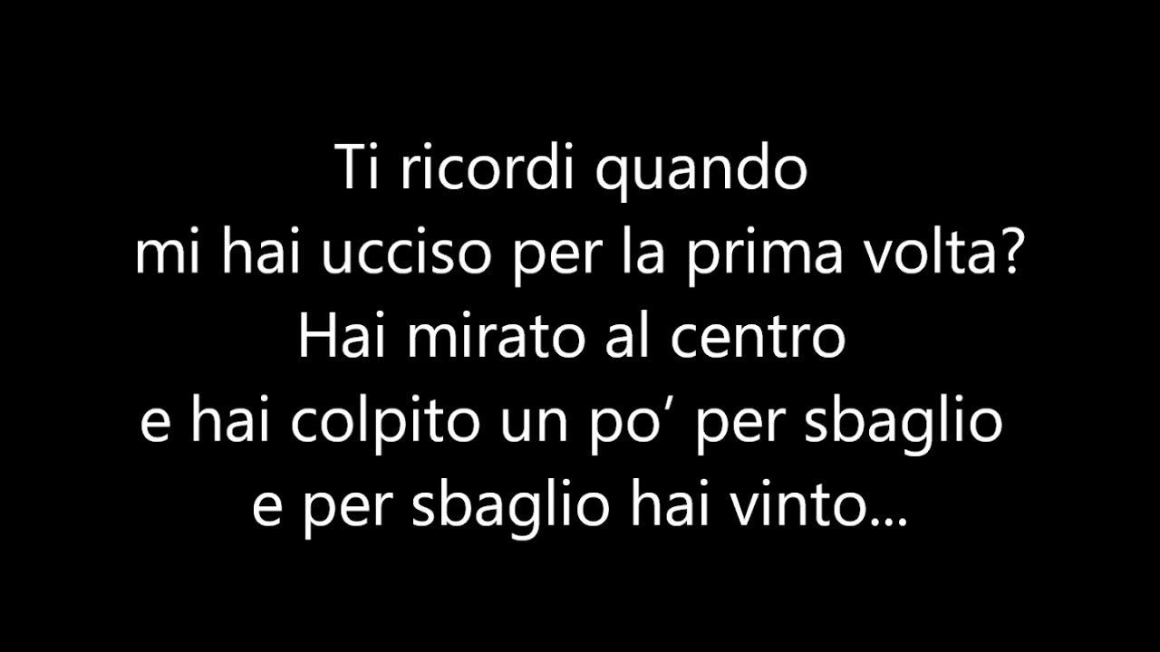 Negramaro - La prima volta (testo | lyrics)