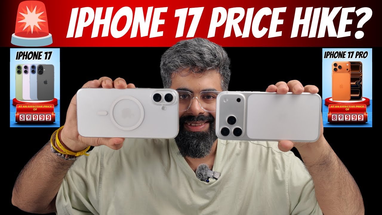 iPhone 17 Pro & iPhone 17 in big billion days after price hike on SSD & iPhone 18 price increase 