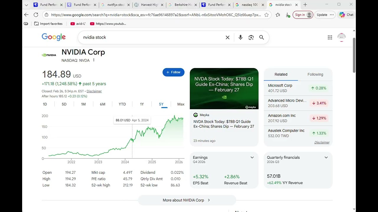 Actions vs fonds négociés en bourse (26-02-2026)