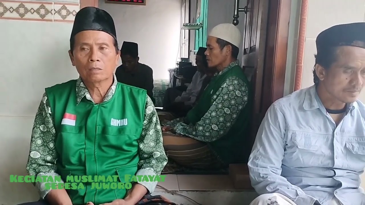kegiatan muslimat sedesa juwor geyer grobogan..
