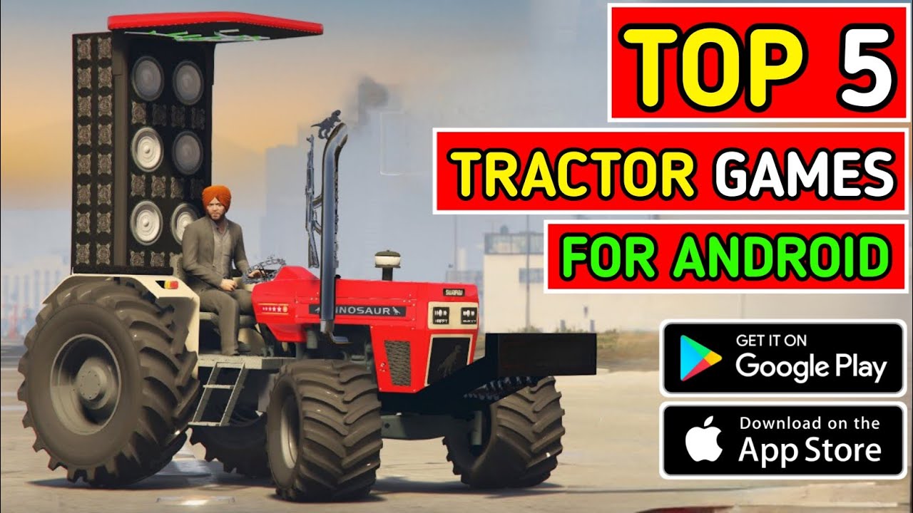 Top 5 Open World Tractor Games | Best Tractor Games For Android