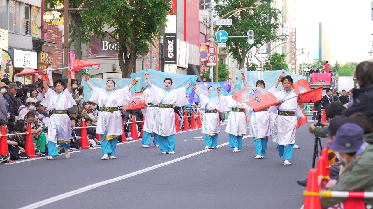 [4K] 幸輝　YOSAKOIソーラン祭り 2024 金曜日 FUNKY!すすきの会場