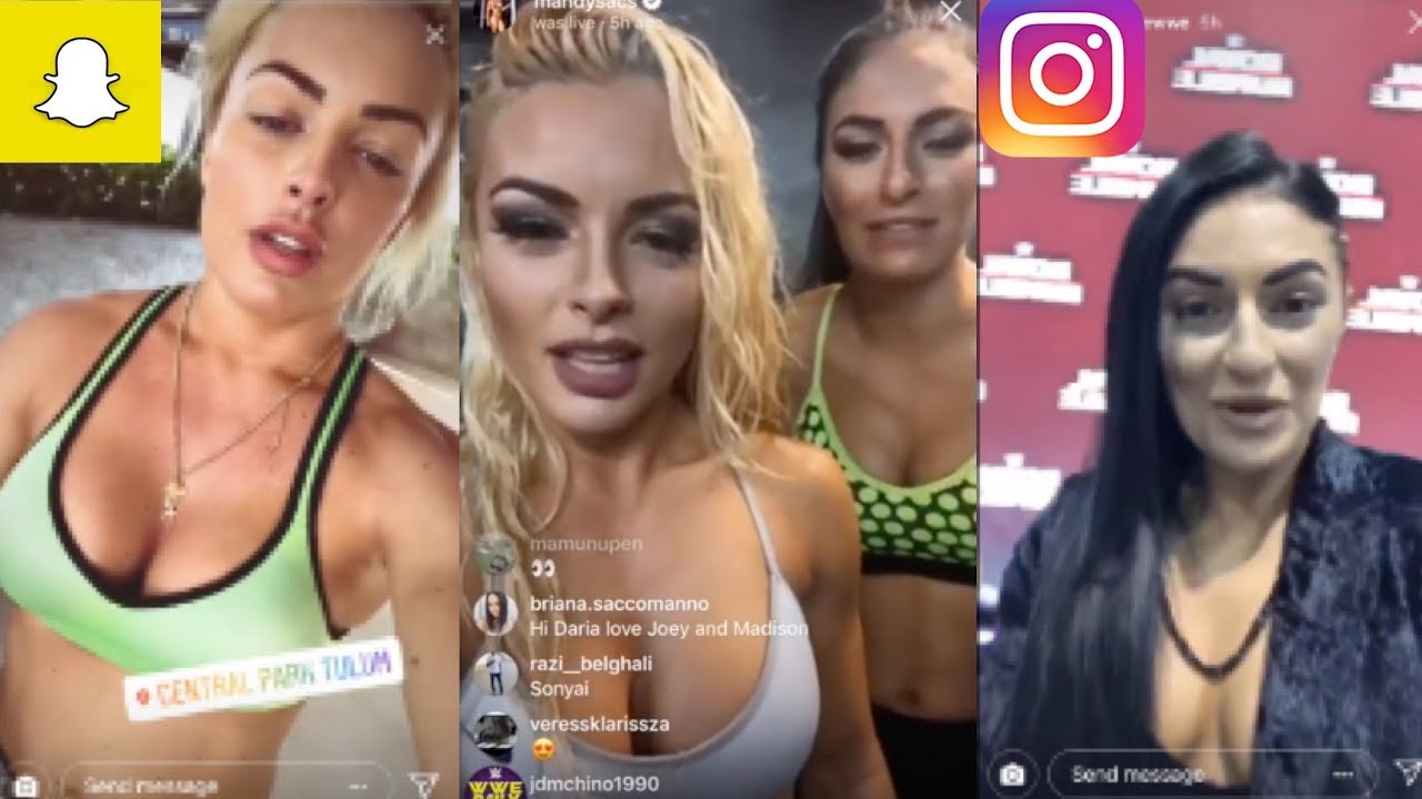 Best of WWE's Mandy Rose & Sonya Deville 2018 (Funny and Cute Snapchat/Instagram Moments)