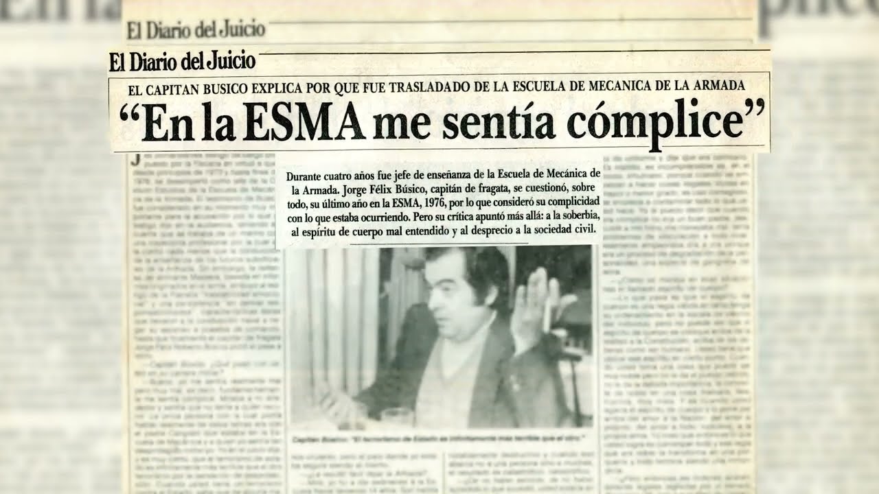 🗣️ JORGE FÉLIX ROBERTO BÚSICO ⚖️ en el Juicio a las Juntas Militares- Año 1985.