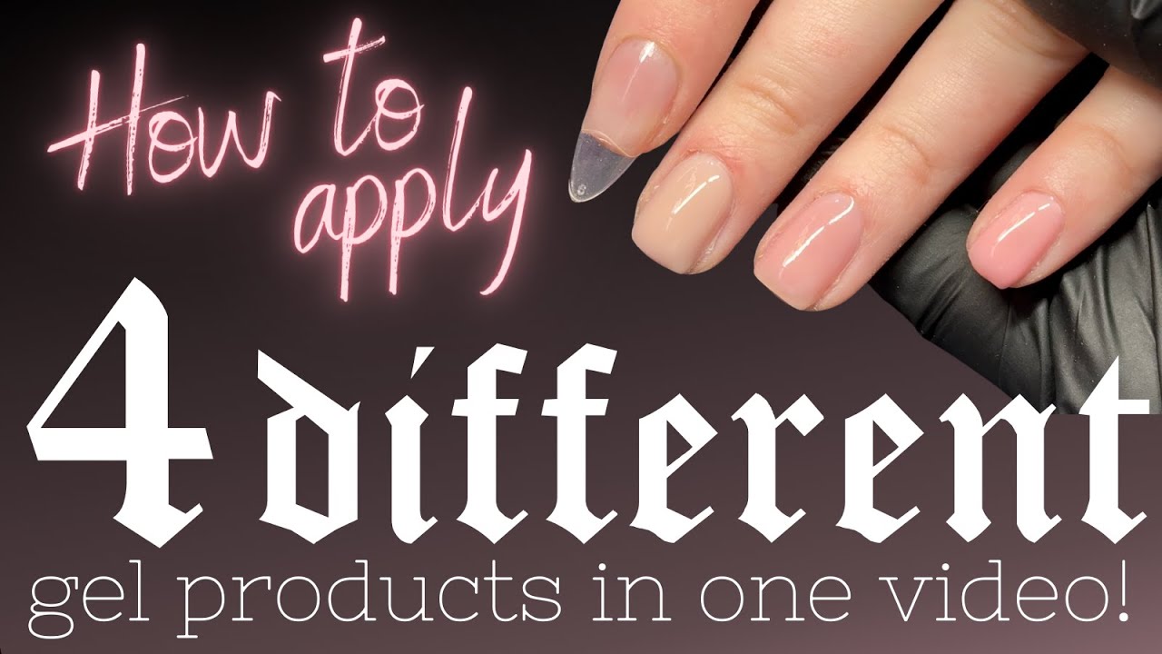 Learn ALL 4 Nail Order Gels in one VIDEO!