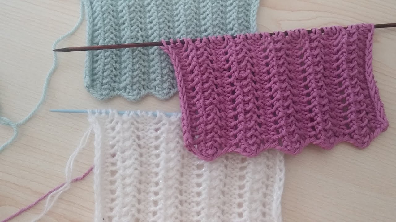 LASTİK BİLE İSTEMEYEN ŞAHANE BİR MODEL/ Strickmuster / knitting patterns